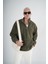 Yarım Fermuarlı Kanguru Cepli Unisex Oversize Kalıp Peluş 3