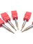 Karbür Uç Frezesi Kesici Alaşım Kaplama 1 Adet 2R0.5X50LX4T Tungsten Çelik End Mill Kesme Aleti Cnc Makine Freze 2R0.5X44X50-4F 3
