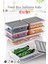 6 Lı Set Freshbox Mikrodalga ve Difrize Uygun Saklama Kabı Set Gri 1