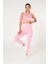 Kadın Pembe Crop Top 1