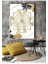 Yaşam Çiçeği, Altın Oran Kutsal Geometri Sri Yantra Kanvas Tablo 60X90 cm 3