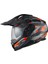 X.wed 3 Traılmanıa Mat Gri-Tutuncu Kask 1