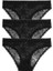 Siyah 3 P Lace Slip 1