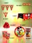 16 Kişilik Mickey Mouse Temalı Lü x Set - Doğum Günü Parti ve Eğlenceli Etkinlikler 1