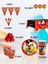 16 Kişilik Mickey Mouse Temalı Lü x Set - Doğum Günü Parti ve Eğlenceli Etkinlikler 2