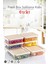 6'lı Set Freshbox Mikrodalga ve Difrize Uygun Saklama Kabı Set 2 - X2 1,2 Lt / X4 0,6 Lt Krem 1