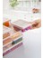 6'lı Set Freshbox Mikrodalga ve Difrize Uygun Saklama Kabı Set 2 - X2 1,2 Lt / X4 0,6 Lt Krem 2