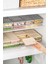 6'lı Set Freshbox Mikrodalga ve Difrize Uygun Saklama Kabı Set 2 - X2 1,2 Lt / X4 0,6 Lt Krem 5