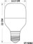 55 Watt Beyaz Işık LED Ampul (CT-4262) 4