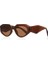 Unisex Güneş Gözlüğü Kahve Parlak 1039 1
