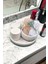 Marble Serisi Havluluk ve Organizerli Beton Banyo Seti 3