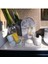 Marble Serisi Havluluk ve Sivi Sabunluk,diş Fırçalığı Beton Banyo Seti 2