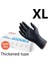 XL-100PCS Tarzı Siyah Kimyasal Dirençli Kauçuk Nitril Lateks Çalışma Ev Işleri Mutfak Ev Temizliği Araba Tamiri Dövme Araba Yıkama Eldivenleri (Yurt Dışından) 1