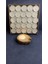 50'li Dekoratif Mini Tealight Yuvarlak Beyaz Mum 8507 1