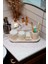 Marble Banyo Seti,tepsi,dis Fırçalık, Pamukluk,sabunluk Seti Beton Takim 2