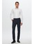 Ds Damat Slim Fit Beyaz Düz Gömlek 4