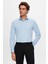 Ds Damat Slim Fit Mavi Düz Gömlek 1