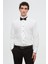 Ds Damat Slim Fit Beyaz Düz Smokin Gömlek 1