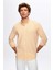 Ds Damat Regular Fit Turuncu Çizgi Desenli Gömlek 1