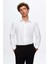 Ds Damat Slim Fit Beyaz Armürlü Gömlek 1
