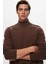 Ds Damat Regular Fit Kahverengi Jakar Desenli Kazak 2