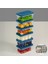 6'lı Buzdolabı Düzenleyici Organizer - Mikrodalga ve Difrize Uygun Saklama Kabı - 6X240ML Mavi 1