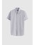 Slim Fit Taş Baskılı Easy Iron Gömlek 5