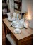 Marble Serisi Tepsili Beton Banyo Seti,pamukluk,havluluk ve Sabunluk Set 3