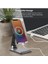 360 Derece Dönebilen Lüks Katlanabilir Metal Tablet ve Telefon Tutucu Stant Masaüstü Şarj Stand 2