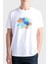 % 100 Pamuk Regular Fit Bisiklet Yaka Logolu T Shirt Erkek T Shirt 24411013 010 1