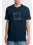 % 100 Pamuk Regular Fit Bisiklet Yaka Logolu T Shirt Erkek T Shirt 24411088 013 1