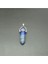 3cm Lapis Doğal Taş Mavi Çivi Kolye Ucu 2