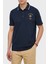 Logo Işlemeli % 100 Pamuk Regular Fit Düğmeli Polo Yaka T Shirt Erkek Polo Yaka T Shirt 24411350 013 1