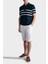 Çizgili % 100 Pamuk Regular Fit Düğmeli Polo Yaka T Shirt Erkek Polo Yaka T Shirt 24411625 201 2