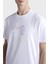 % 100 Pamuk Regular Fit Bisiklet Yaka Logolu T Shirt Erkek T Shirt 24411088 010 3