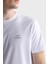 % 100 Pamuk Regular Fit Sırt Baskılı T Shirt Erkek T Shirt 24411087 010 4