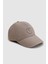 Bej Düz Şapka 1