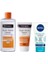 Siyah Nokta Tem.tonik 200ML&SIYAH Nokta Karşıtı Peeling Jel 150ML&NIVEA Beyaz Kil Maskesi 150ML 1