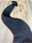 Doğal Siyah Saç Mikro Keratin Hayalet Kaynak 0-6 Grm 60 cm Saç Gerçek 50 Adet 1