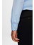 Ds Damat Slim Fit Mavi Düz Easy Iron Gömlek 4