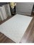 Dilara Krem Halı İskandinav Tarz Halı Modern Saçaklı Mikrofiber Dokuma Antialerjik Salon Halısı Mutfak Koridor Halısı Çocuk Odası Halısı 2