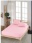 Uykulife Pembe Çift Kişilik Lastikli Çarşaf Seti 2