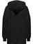 Only Onldaze L/s Oversıze Zıp Hood Swt Kadın Siyah Sweatshirt - 15335180 2