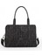 Monogram Siyah Kadın Omuz Çantası Dlr 122-MG 1
