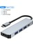 5in1 Type-C To USB Hub 5 Port Çoklayıcı Laptop Macbook Air Için Uyumlu Çoğaltıcı USB 3.0/hdmı/type-C 4