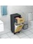 Mobiga Sorty Çamaşır Sepetli Çekmeceli Banyo Dolabı 1