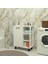 Mobiga Loren Çamaşır Kirli Sepetli Raflı Banyo Dolabı 2