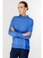 Yarım Balıkçı Basic Triko Kazak-SAX 2