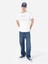 Regular Fit Yuvarlak Yaka Erkek Beyaz Kısa Kol Tişört Cl1068118 2