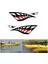 Tekne Shark Köpek Balığı Sticker Etiket Modeli 1